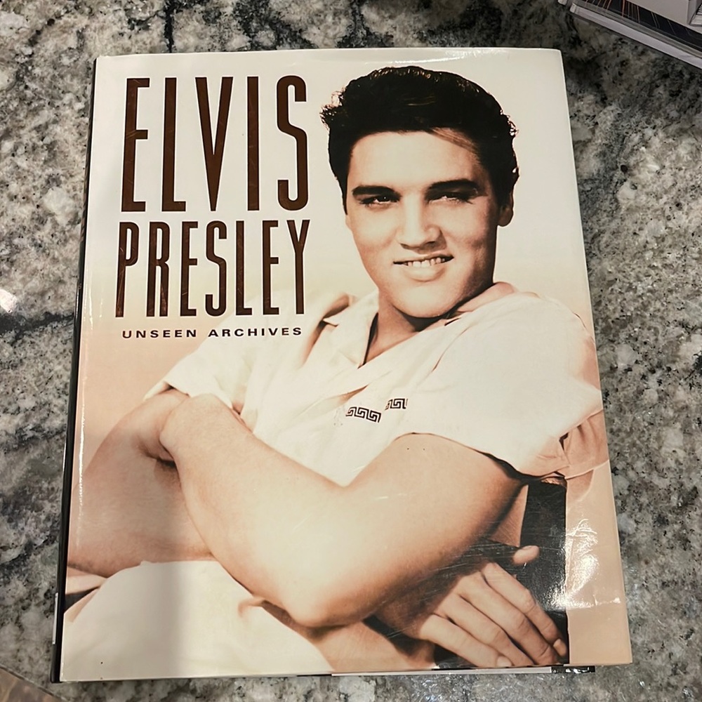 Elvis Presley “Unseen Archives” Hardcover Book by Marie Clayton